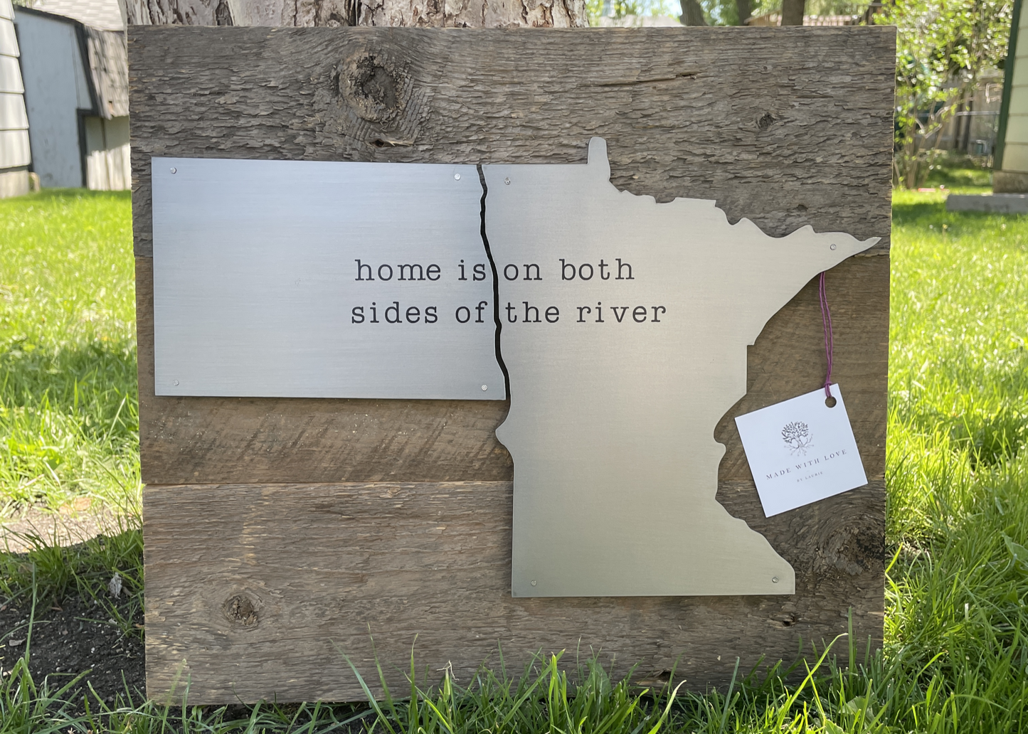 Minnesota/North Dakota Both sides of the river
