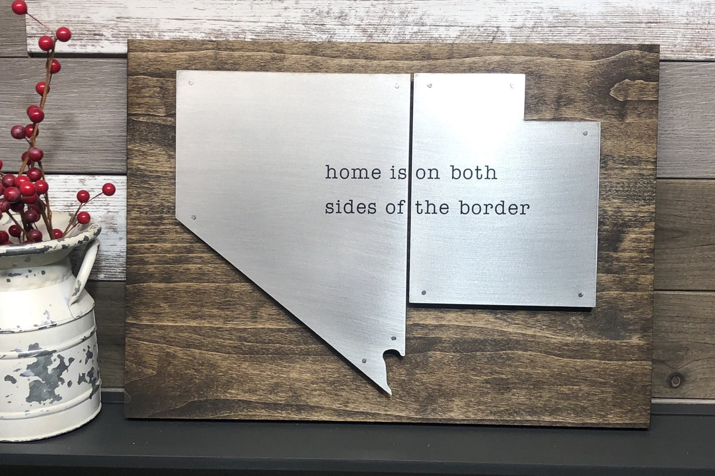 Nevada Utah both sides of the border